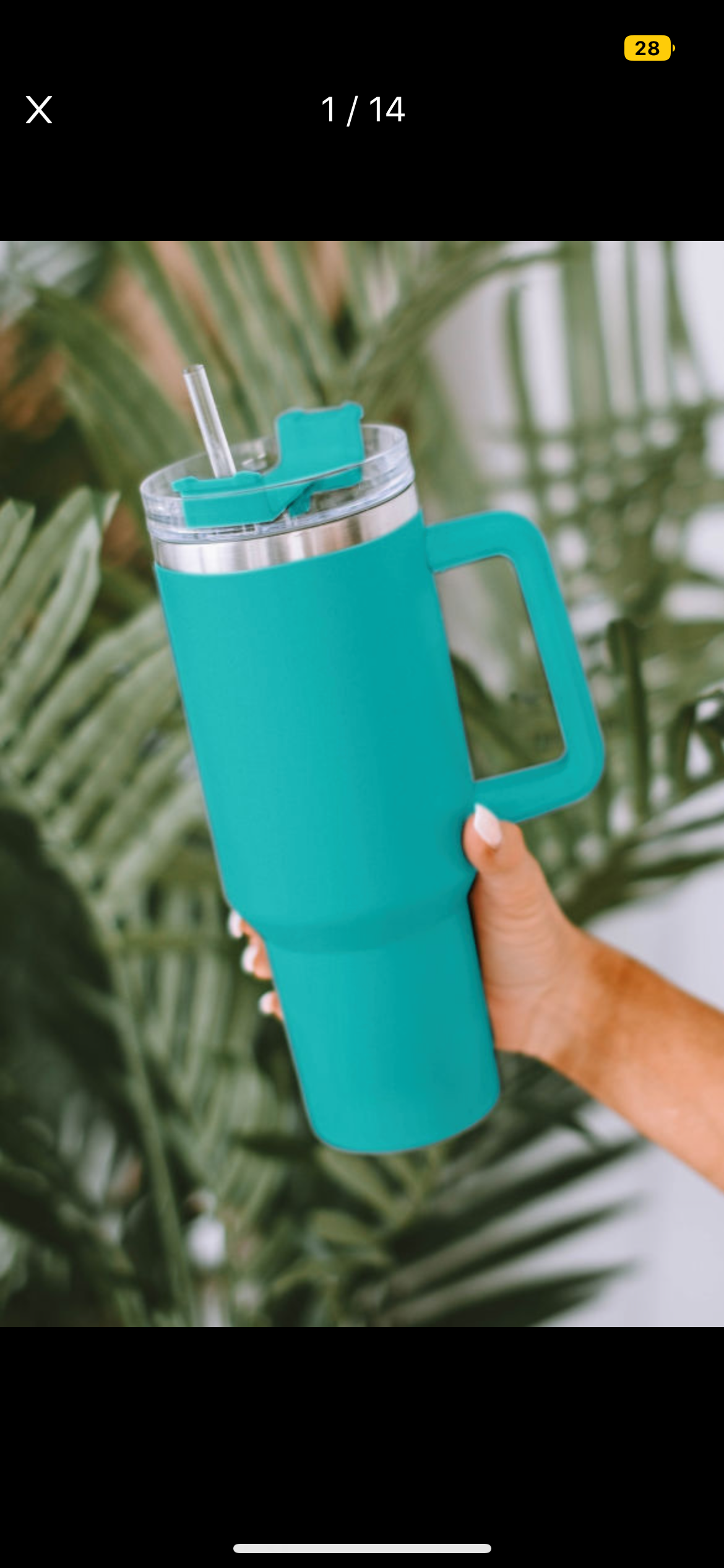Stainless Steel Double Insulated Tumbler - 40 oz.