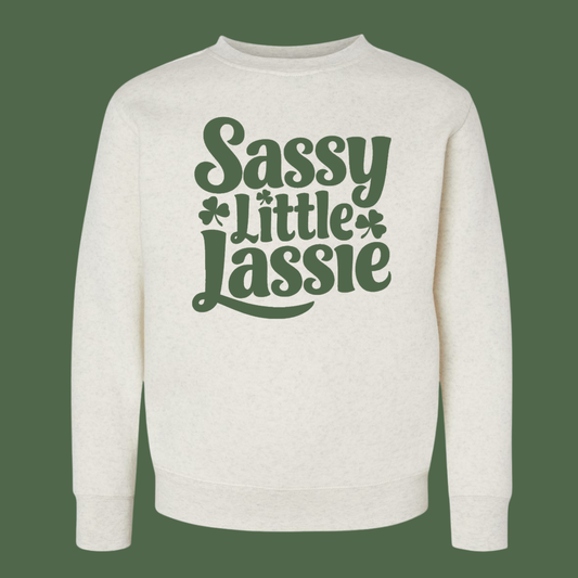 Sassy Little Lassie Toddler Crewneck