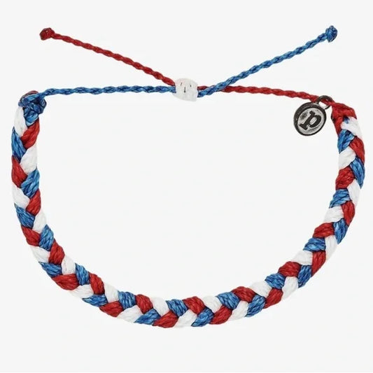 USA Braided Bracelet