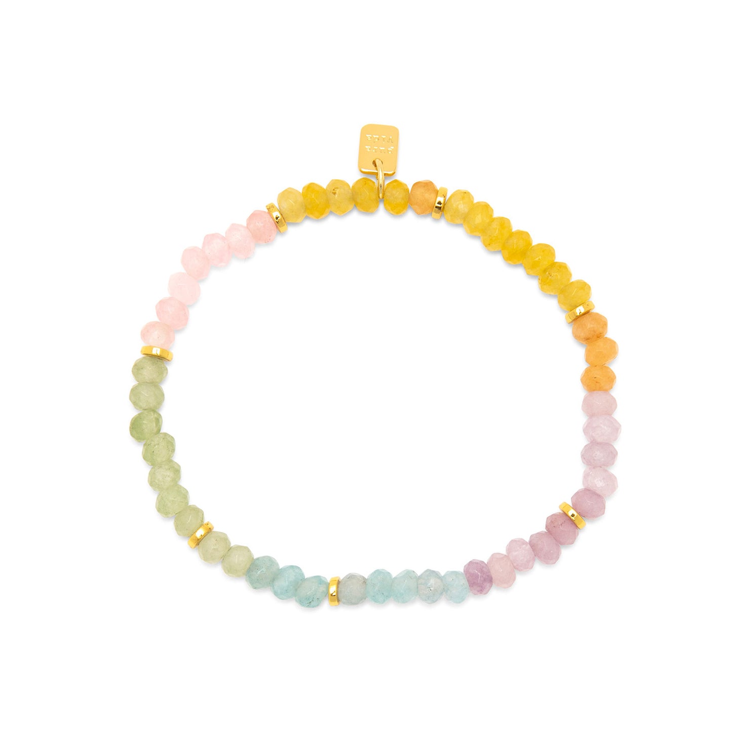 Ombre Rainbow Stretch Bracelet