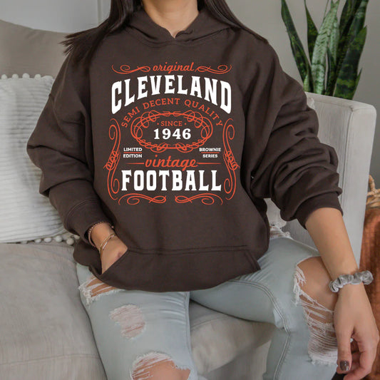 Original Cleveland Football Hoodie