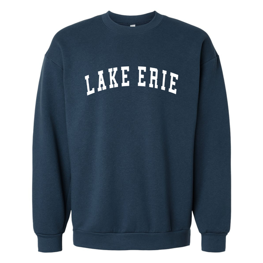 Lake Erie - Sea Blue Crewneck Sweatshirt