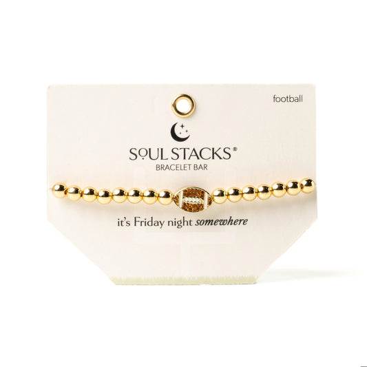 Soul Stacks - Football Bracelet