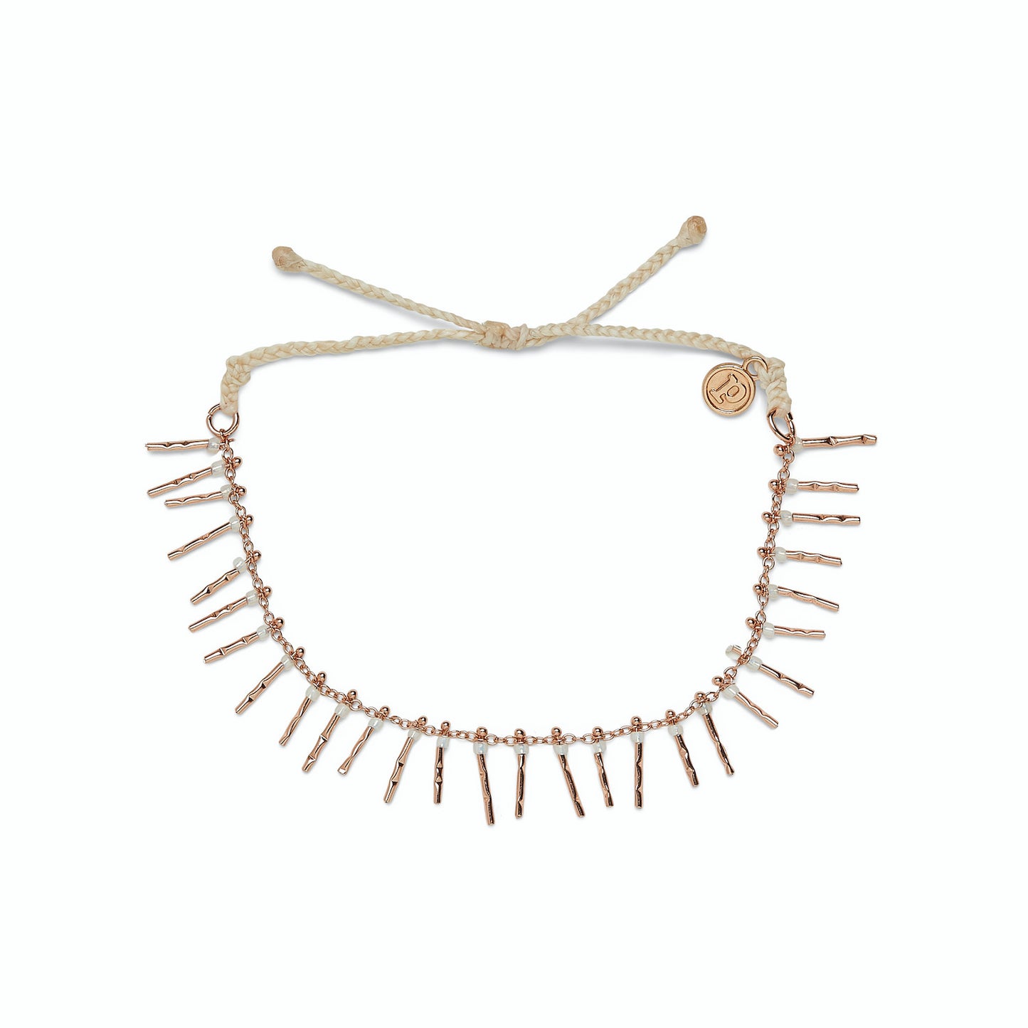 FRINGE BEAD ANKLET
