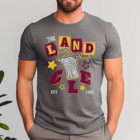 The Land Cleveland Basketball Tee