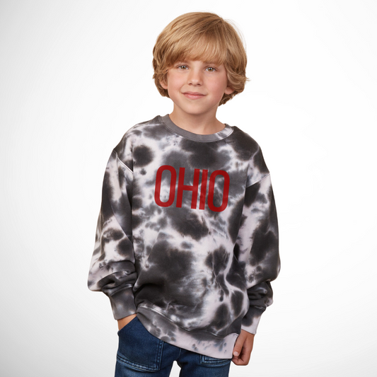 Block Ohio Youth Crewneck Sweatshirt