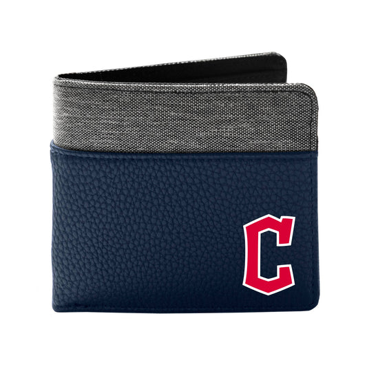 MLB Cleveland Guardians Pebble Bi-Fold Wallet