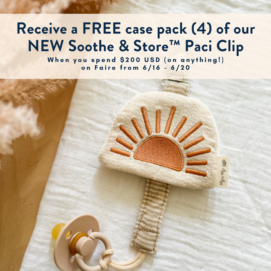 Sun Soothe & Pacifier Clip