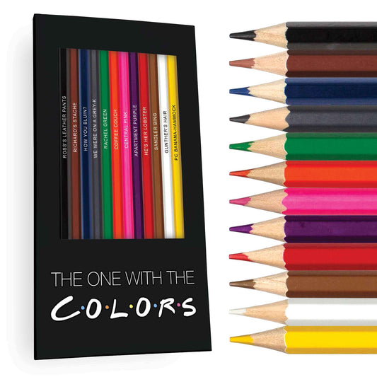 Friends Colored Pencil Set
