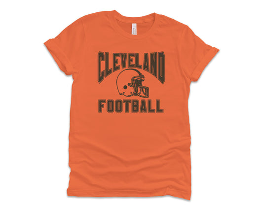 Basic Cleveland Football Unisex Tee - Mistakes on the Lake