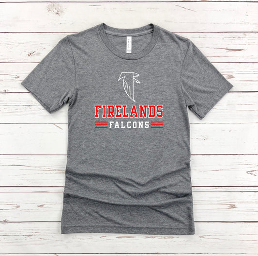 Adult - Firelands Falcons - Unisex Tee - Mistakes on the Lake