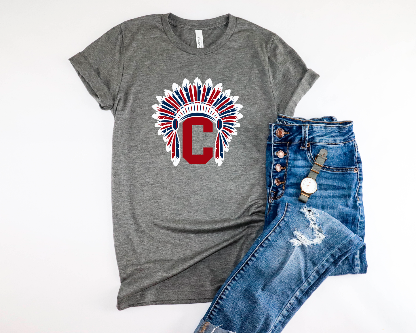 Indian Headdress Tee - Mistakes on the Lake