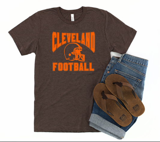 Basic Cleveland Football Unisex Tee - Mistakes on the Lake