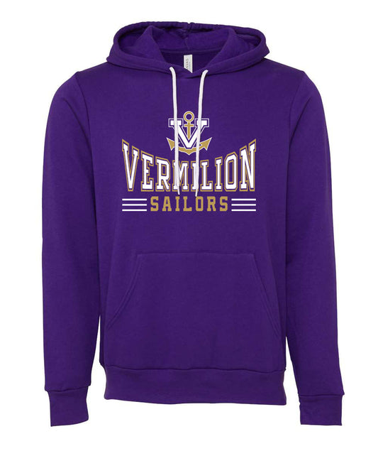 VERMILION SAILORS BASIC UNISEX HOODIE - Mistakes on the Lake