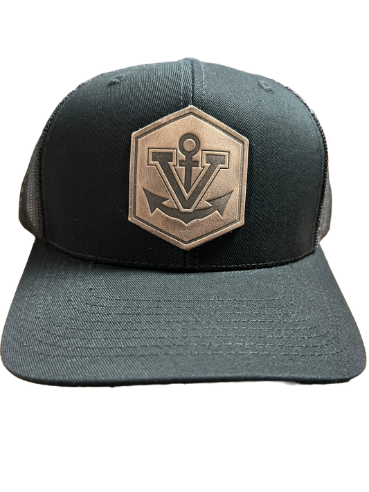 BLACK VERMILION SAILOR HAT