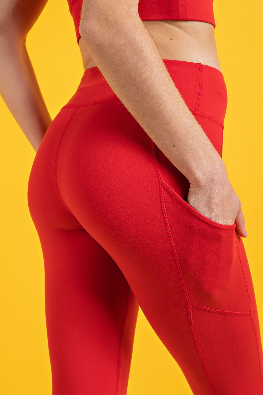 True Red - Butter Soft Leggings