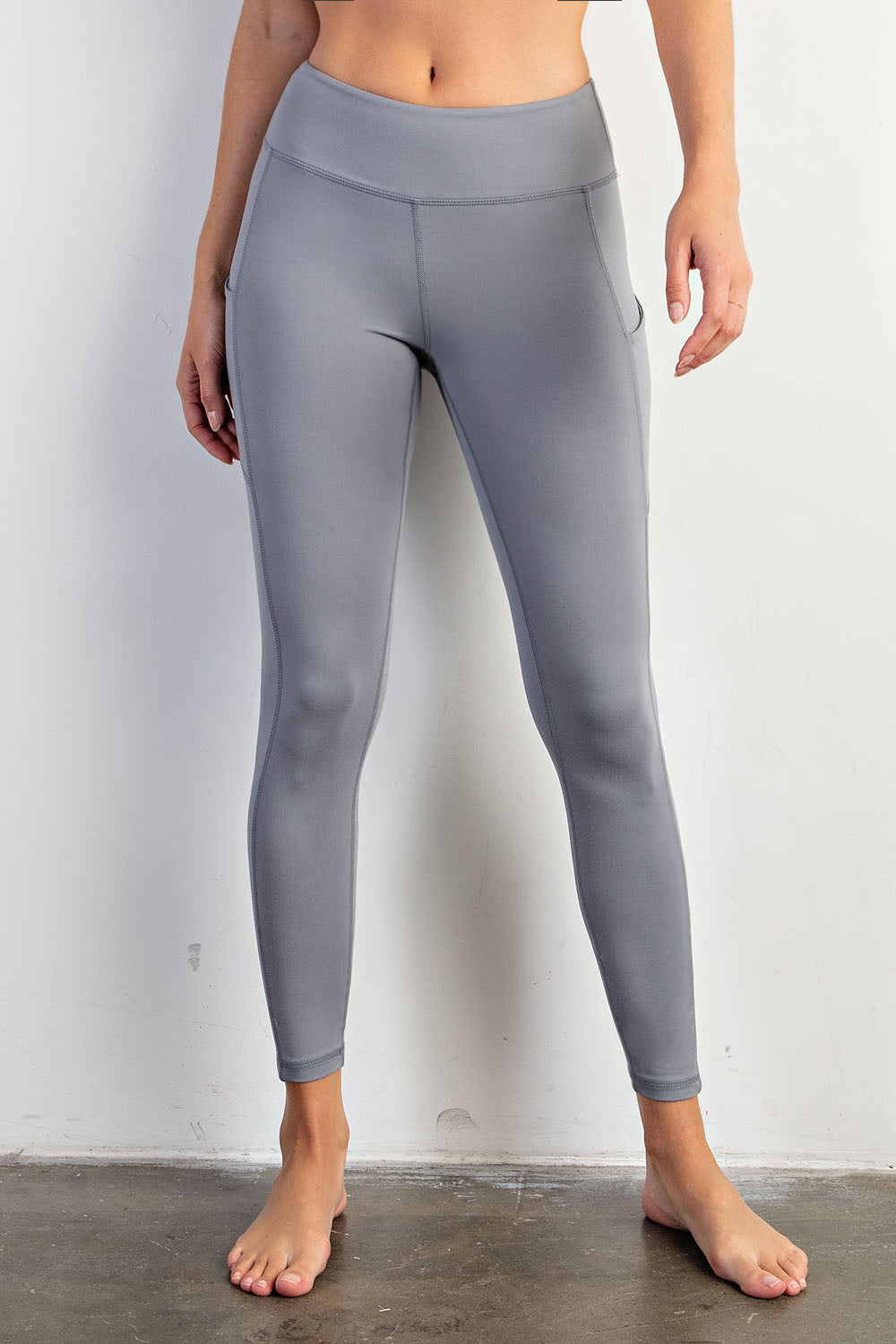 Rhino Grey - Butter Soft Leggings