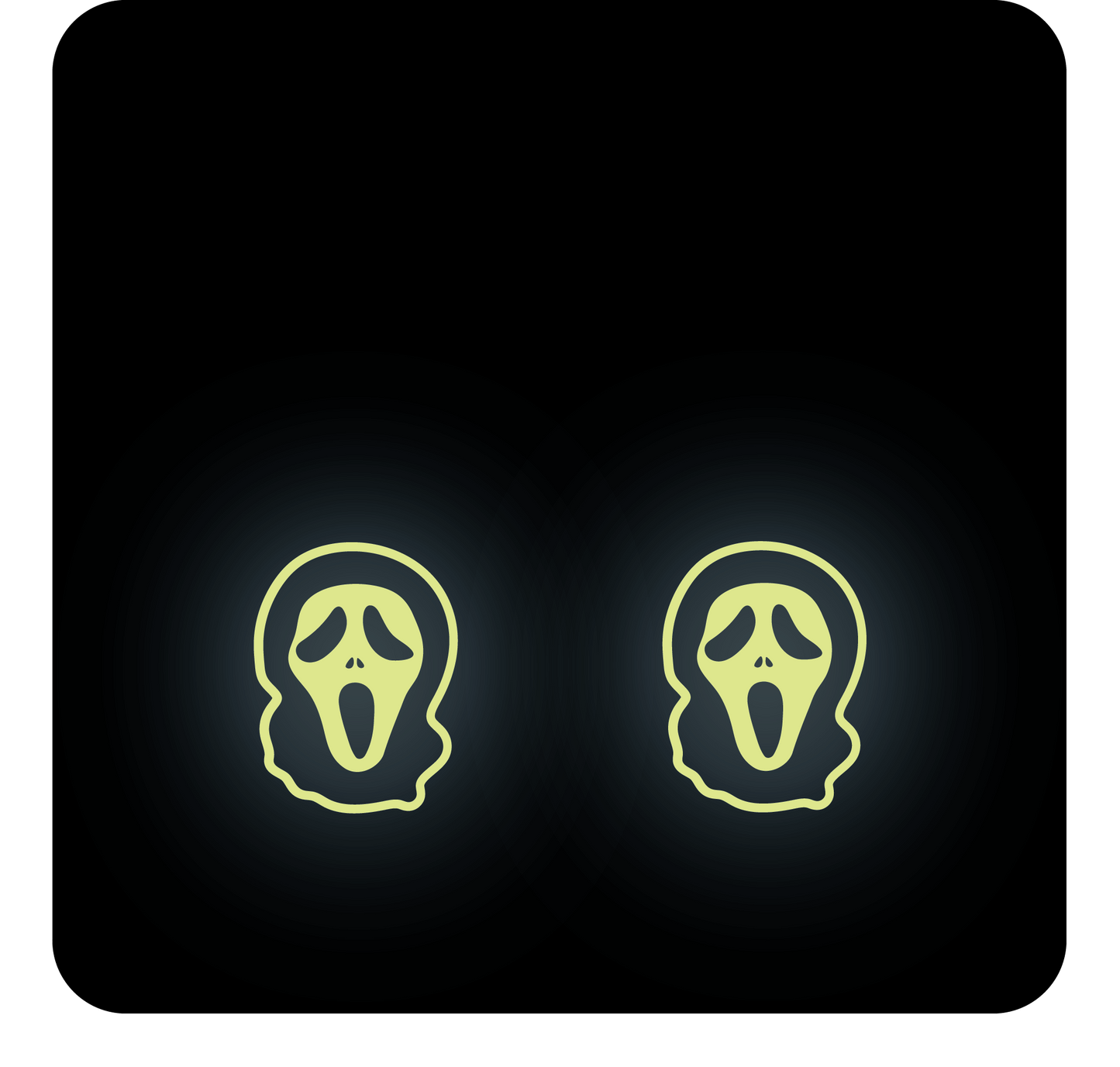 Scary Mask Earrings