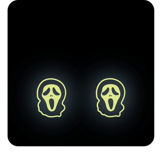 Scary Mask Earrings