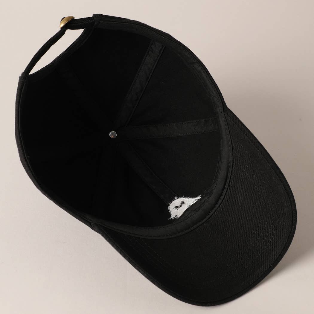 Ghost Baseball Cap