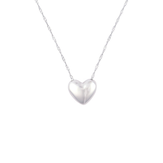 Puffy Heart Necklace
