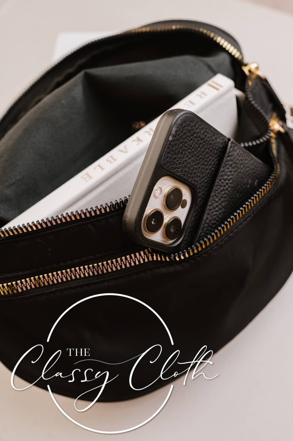 Black - Farah Fanny Pack Shoulder Sling Bag
