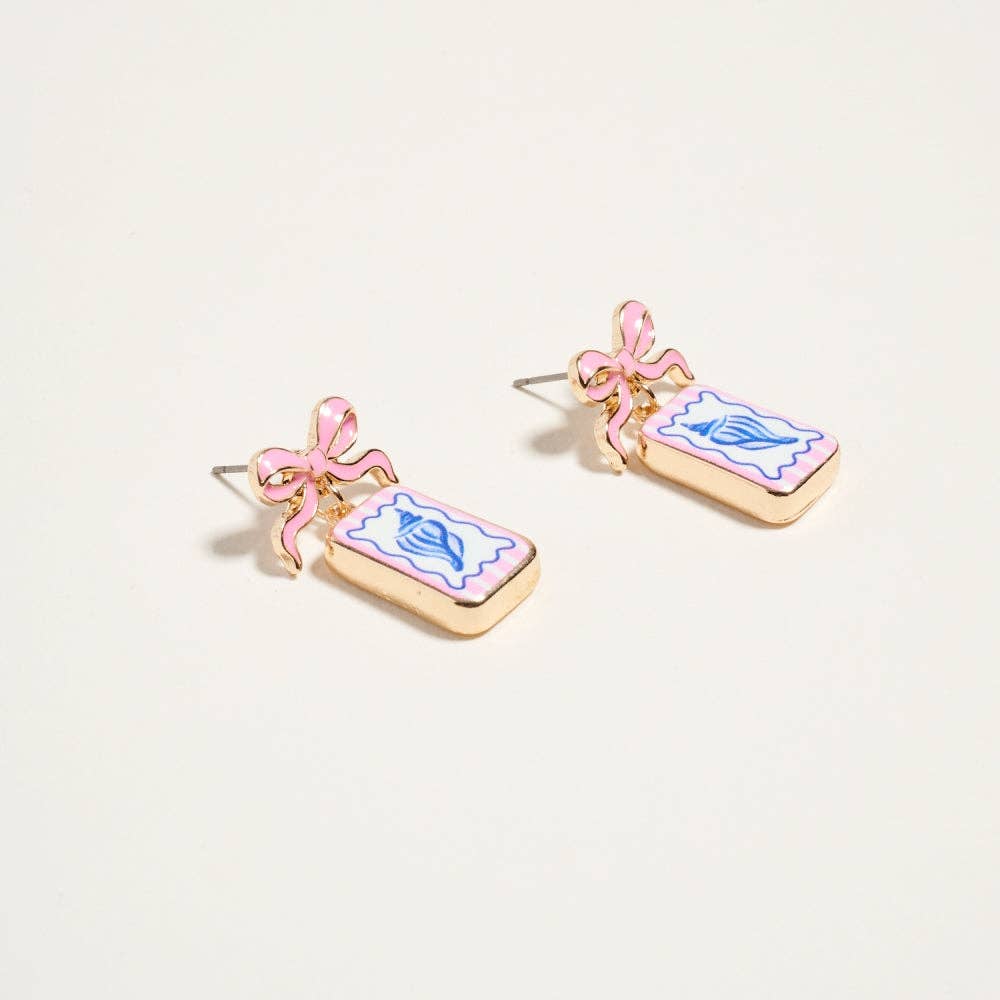Conch - Coastal Beach Earrings