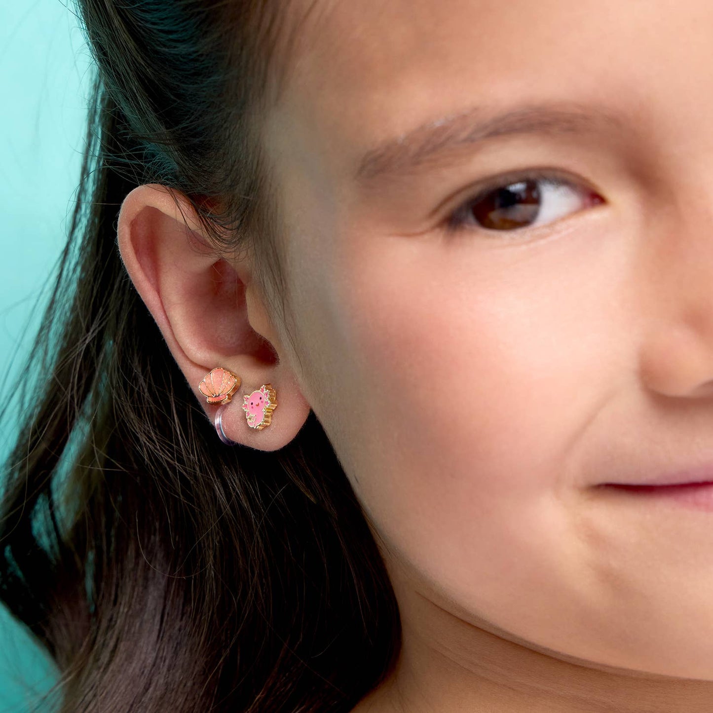 Shell Clip On Earrings