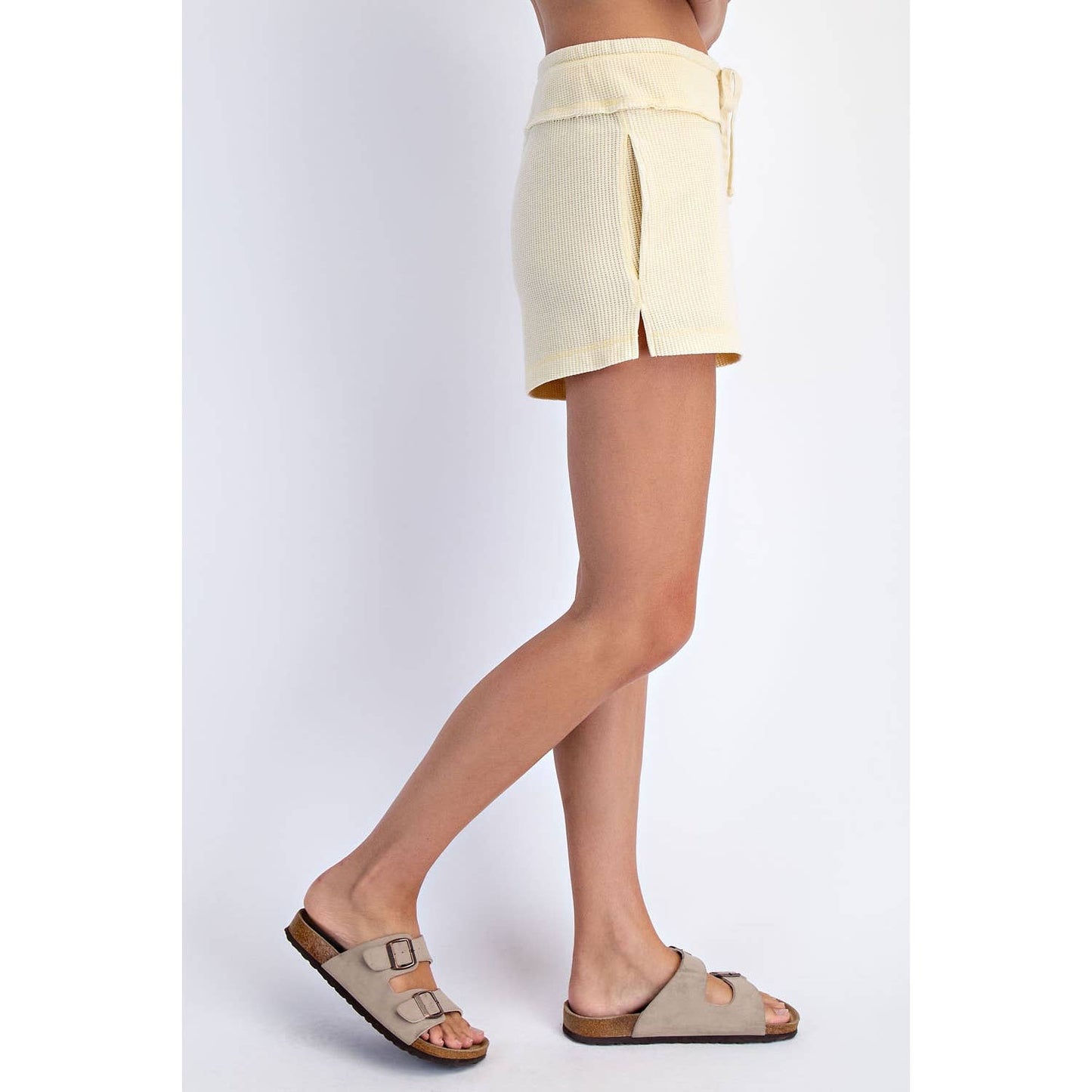 Mineral Wash Honeycomb Shorts