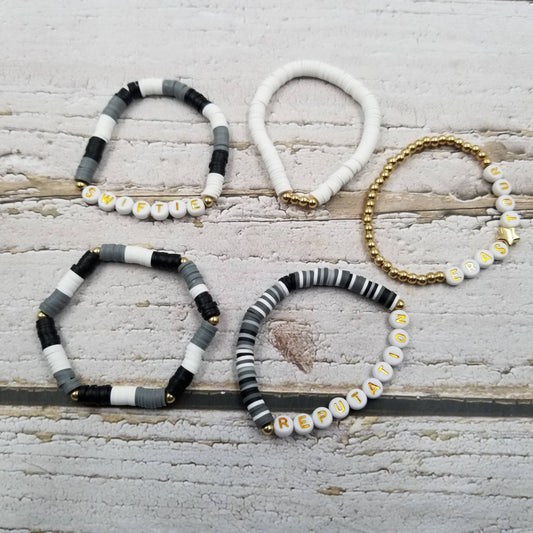 Taylor Swift Clay Bracelet Set - Eras Tour - 5pcs