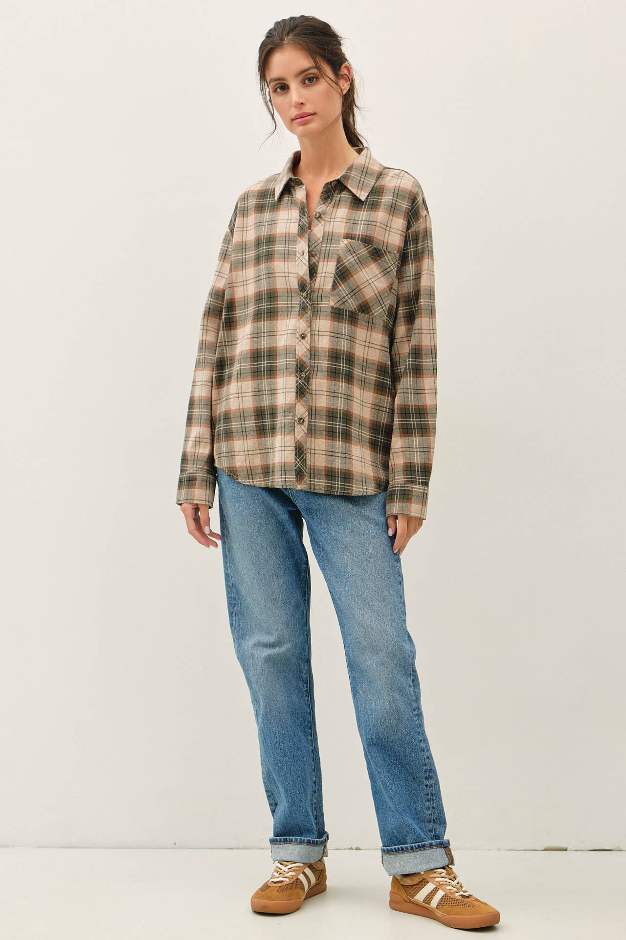HUNTER PLAID FLANNEL SHIRT