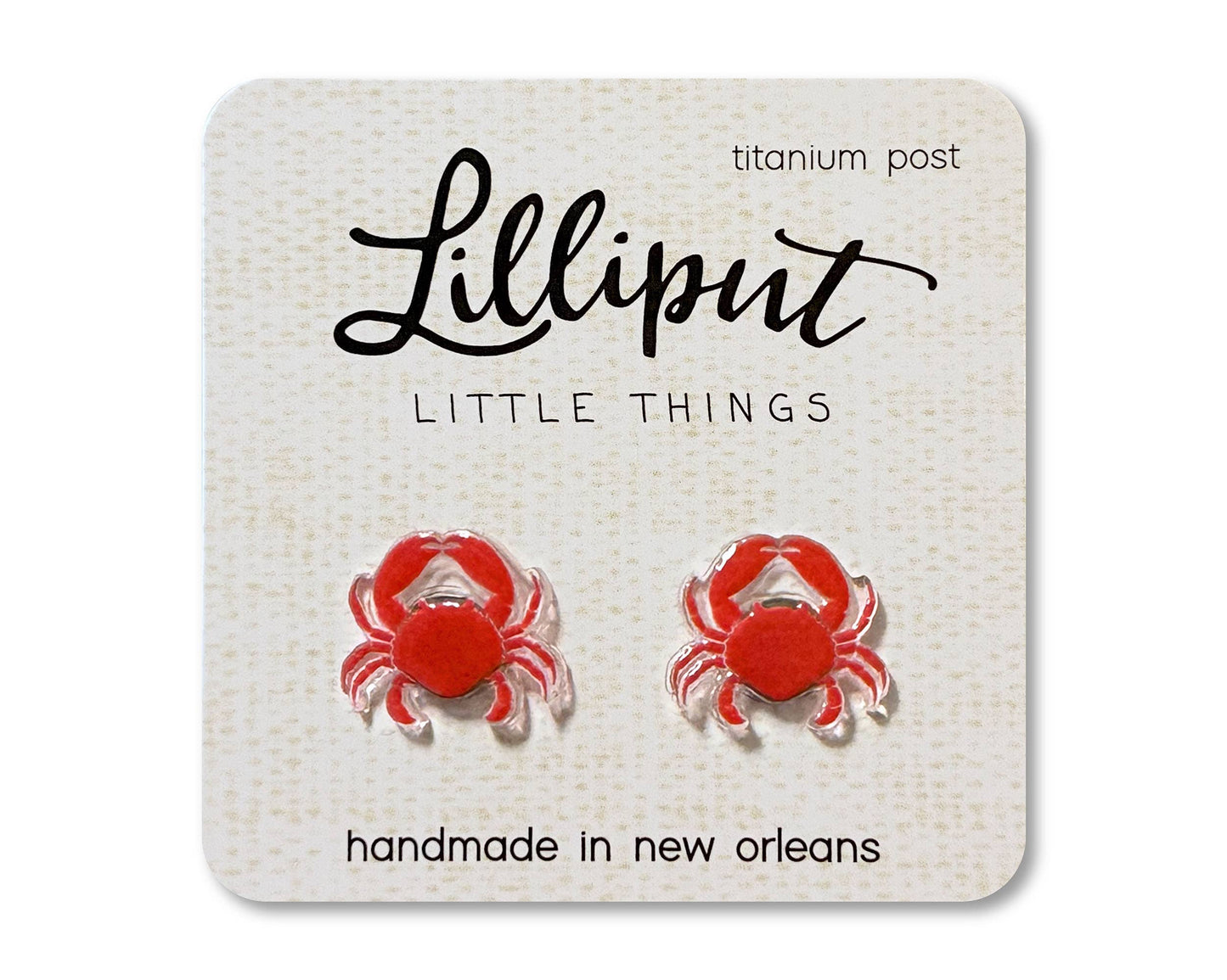 Crab Earrings