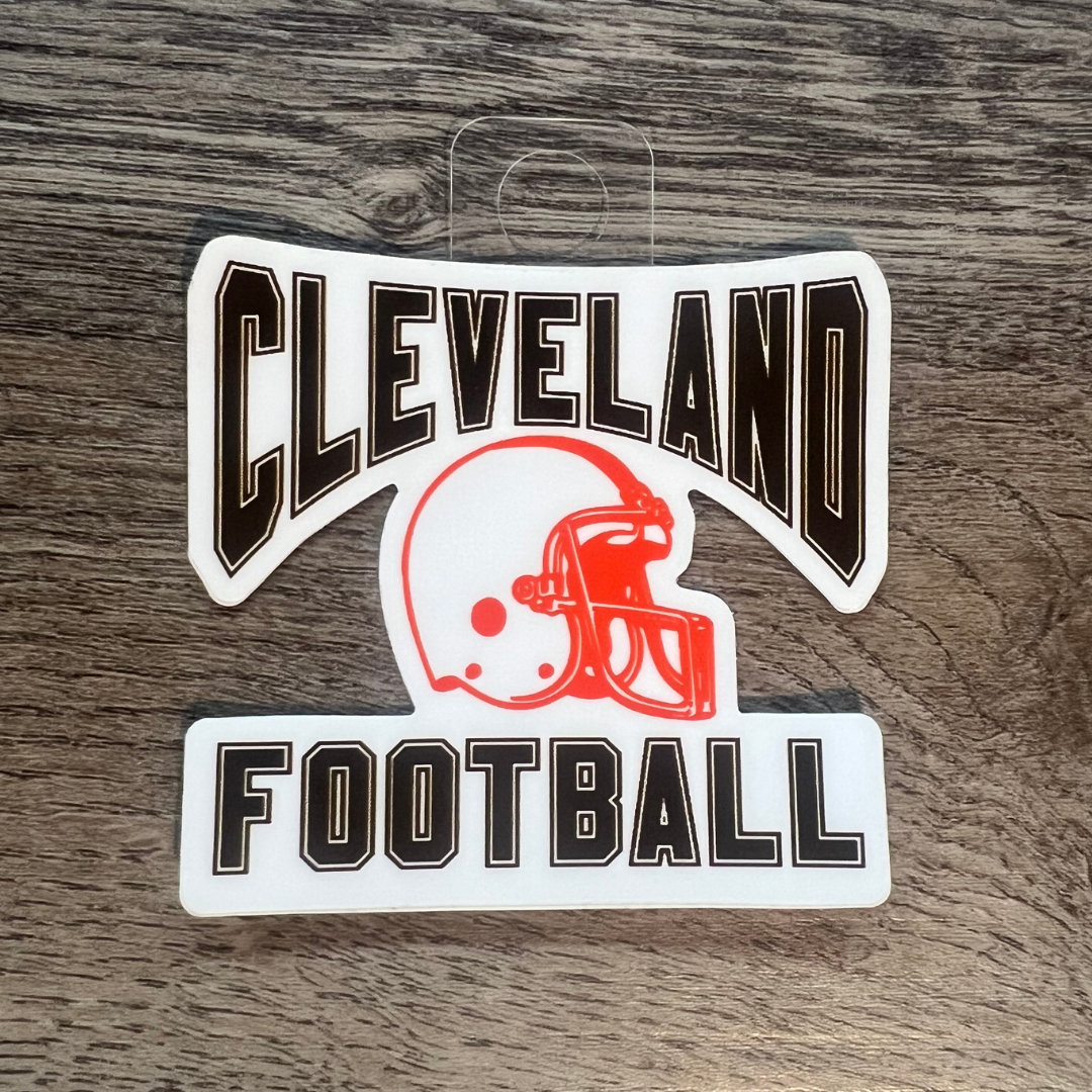 Cleveland Football Sticker - Mistakes on the Lake