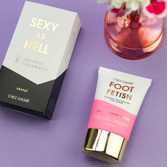 Foot Fetish -Foot Crème - Sea Salt Citrus + Neroli - 3.4oz