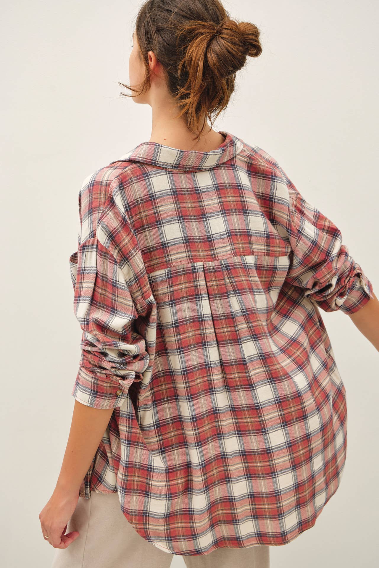 ROSEWOOD PLAID FLANNEL SHIRT