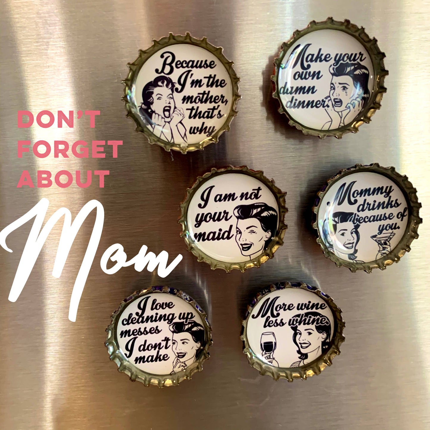 Mom Life Magnets
