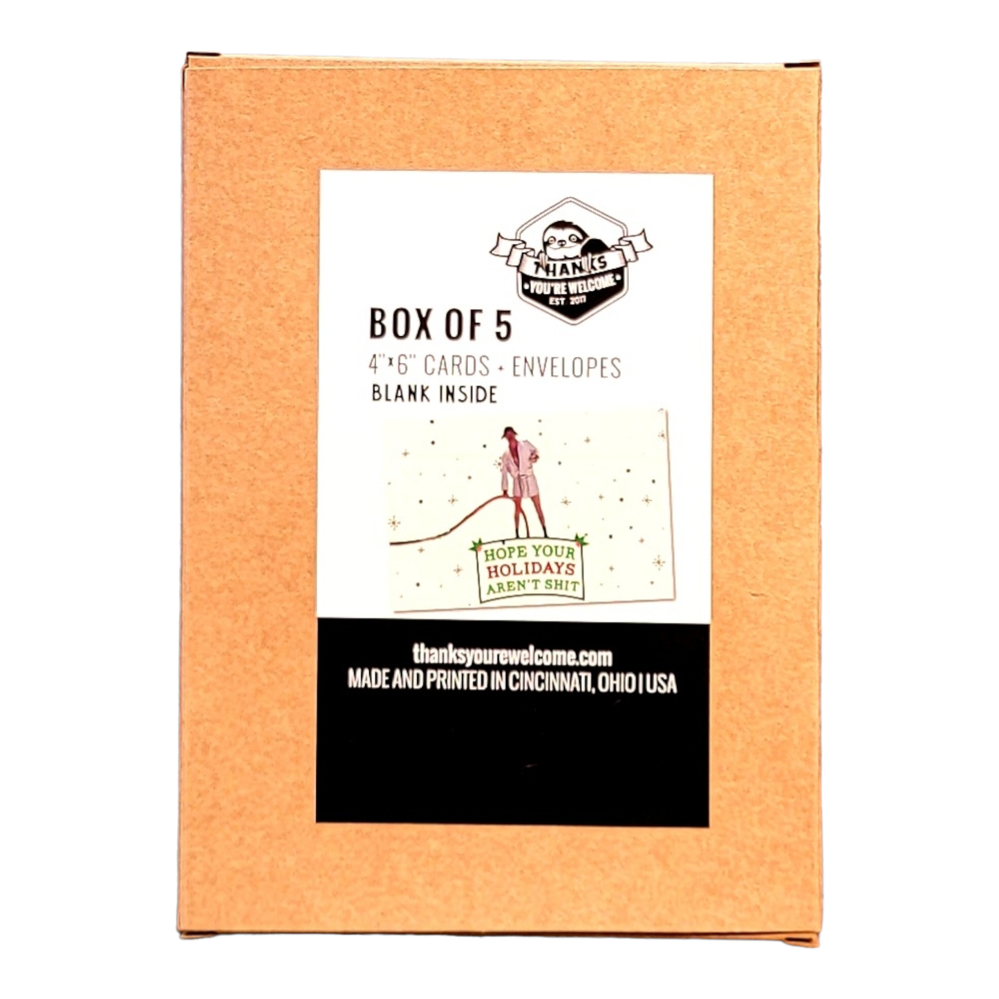 Hope Your Holidays Aren't Shit - 5 Card Box Set