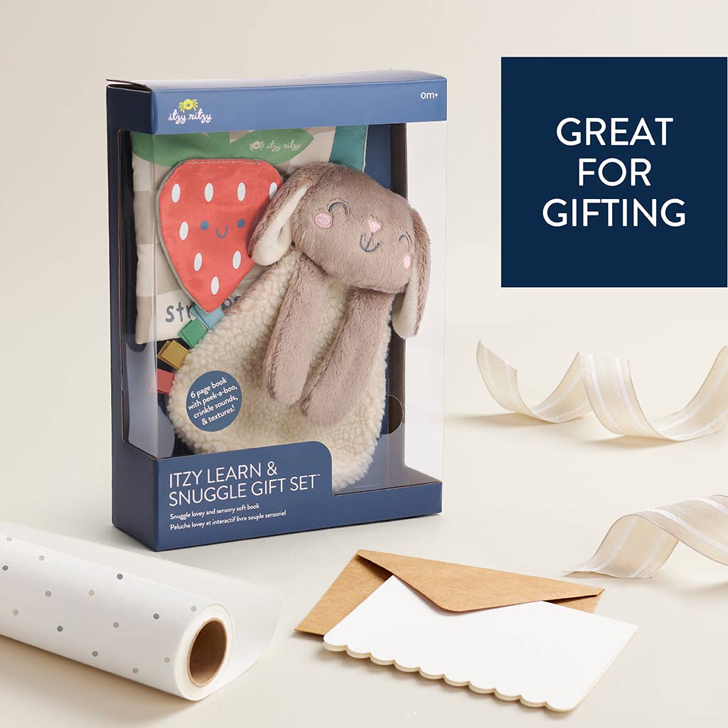 Bunny Itzy Learn & Snuggle Gift Set