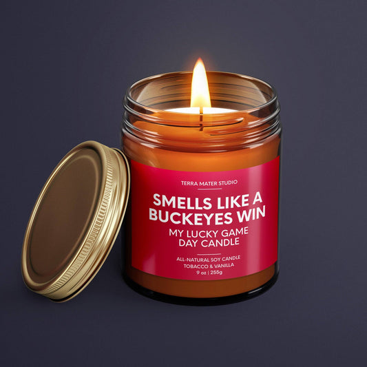 Smells Like A Buckeyes  Candle