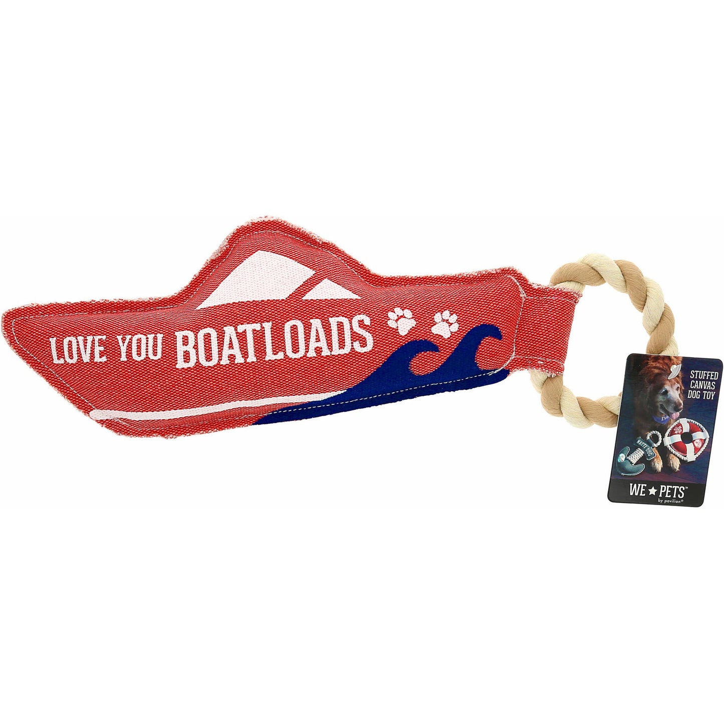 Boatloads - Canvas Dog Toy