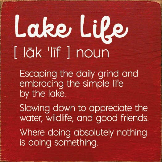 Lake Life - Escaping the daily grind and embracing the…
