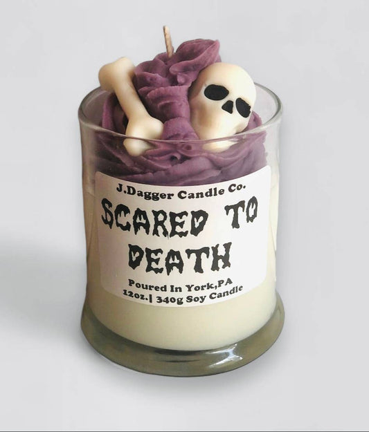 Skeleton Themed Soy Candles