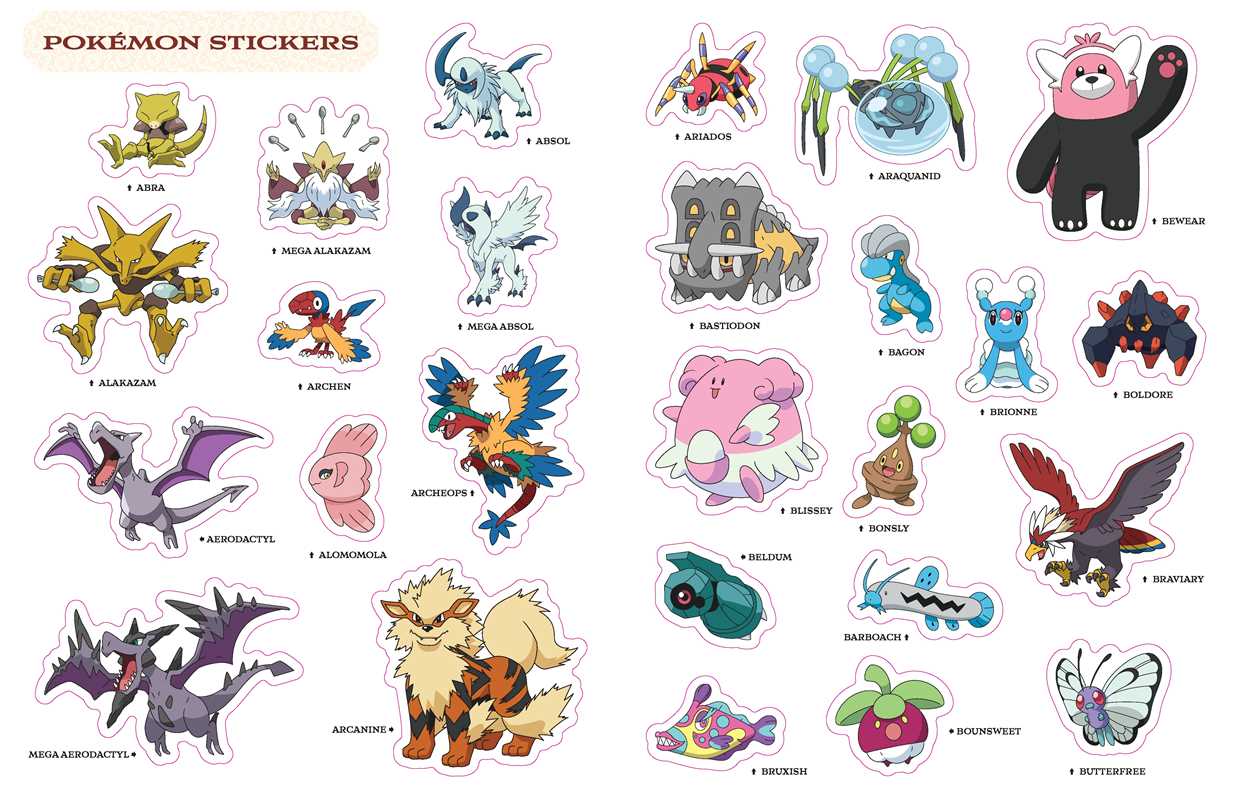 Pokémon Sticker Book