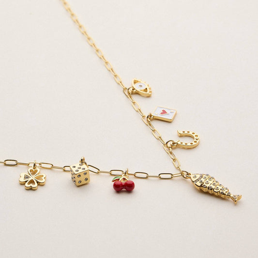 Cute and Lucky Charm Necklace