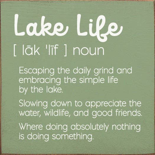 Lake Life - Escaping the daily grind and embracing the…