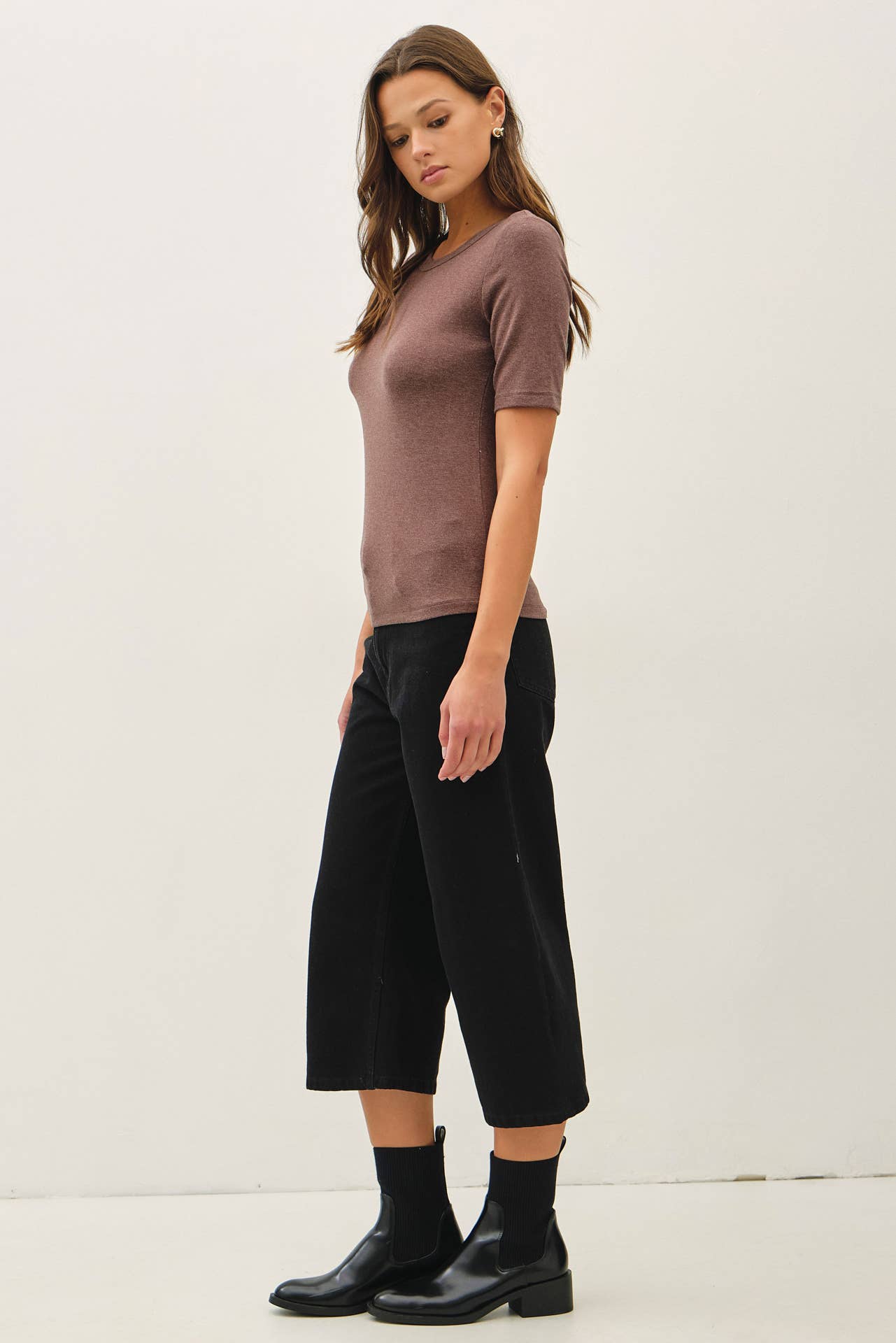 Wine Ultra Soft 3/4 Top