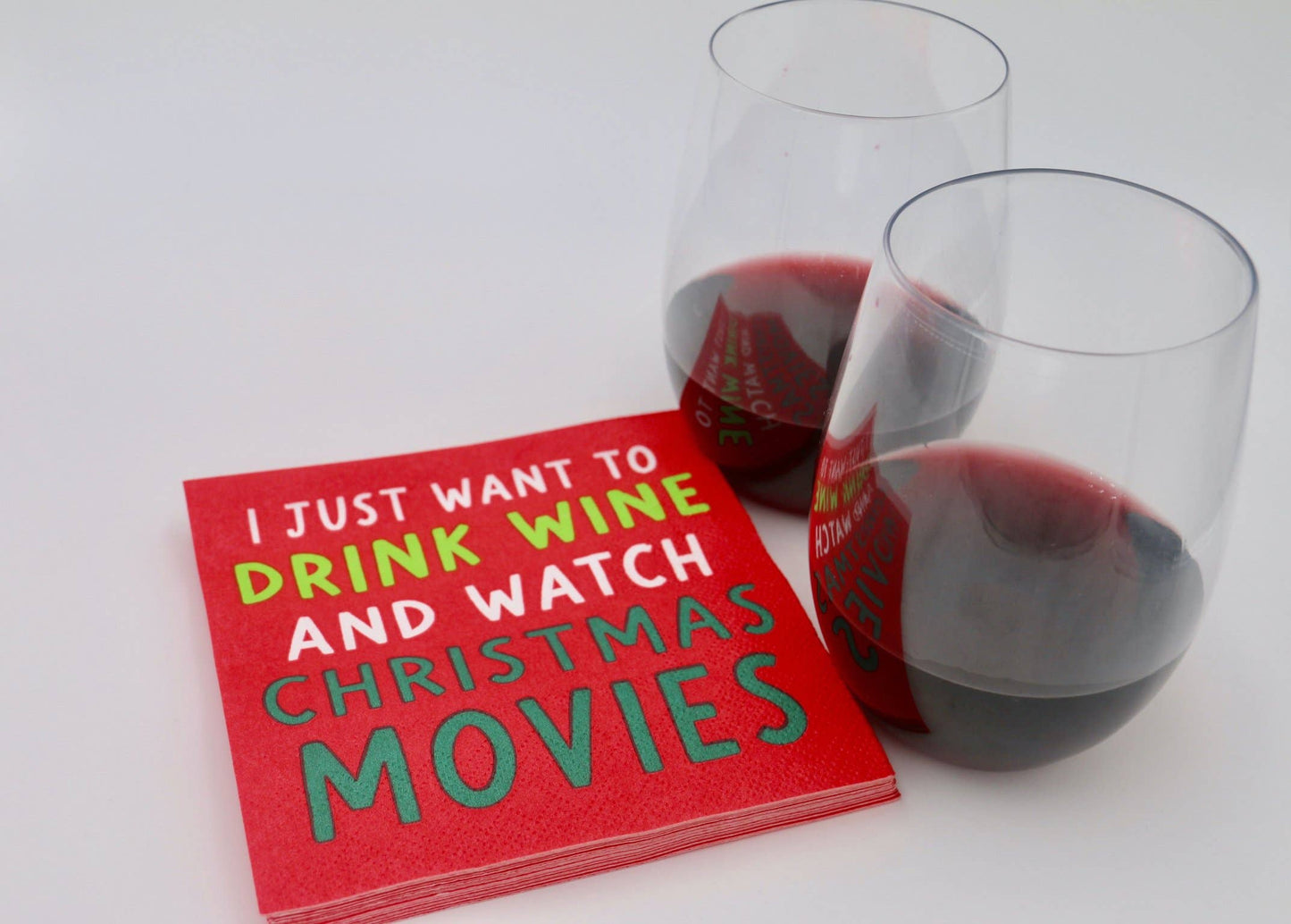 Watch Christmas Movies Cocktail Napkins - 20ct