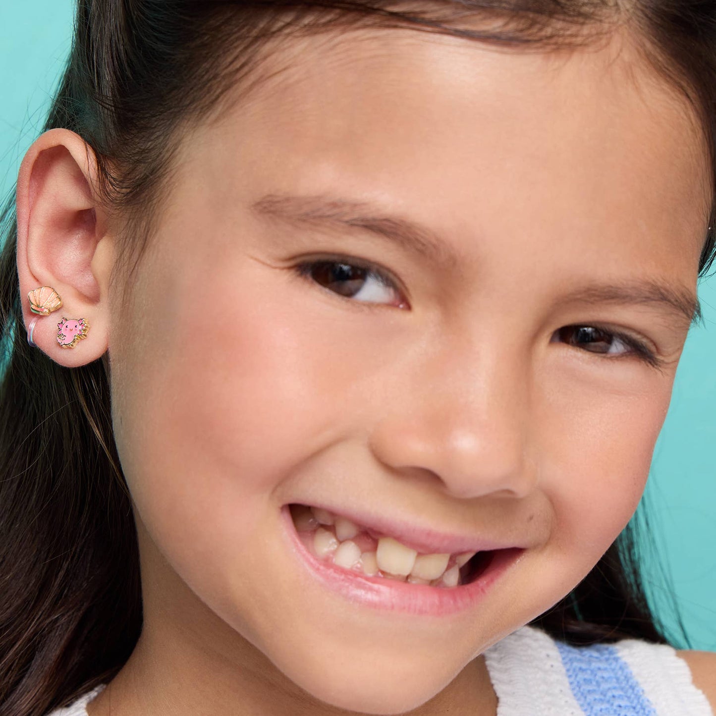 Shell Clip On Earrings
