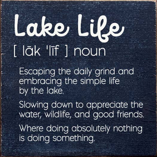 Lake Life - Escaping the daily grind and embracing the…