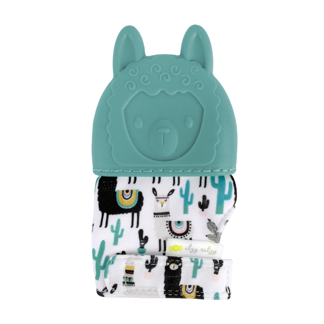 Itzy Mitt™ Teething Mitts: Highland Cow